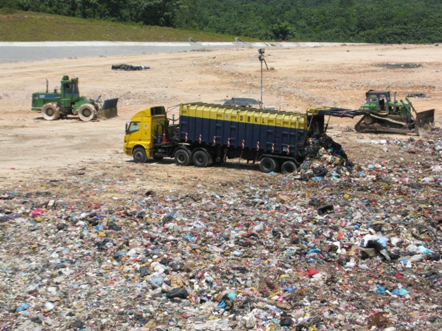 bukit tagar sanitary landfill, waste, disposal, pollution
